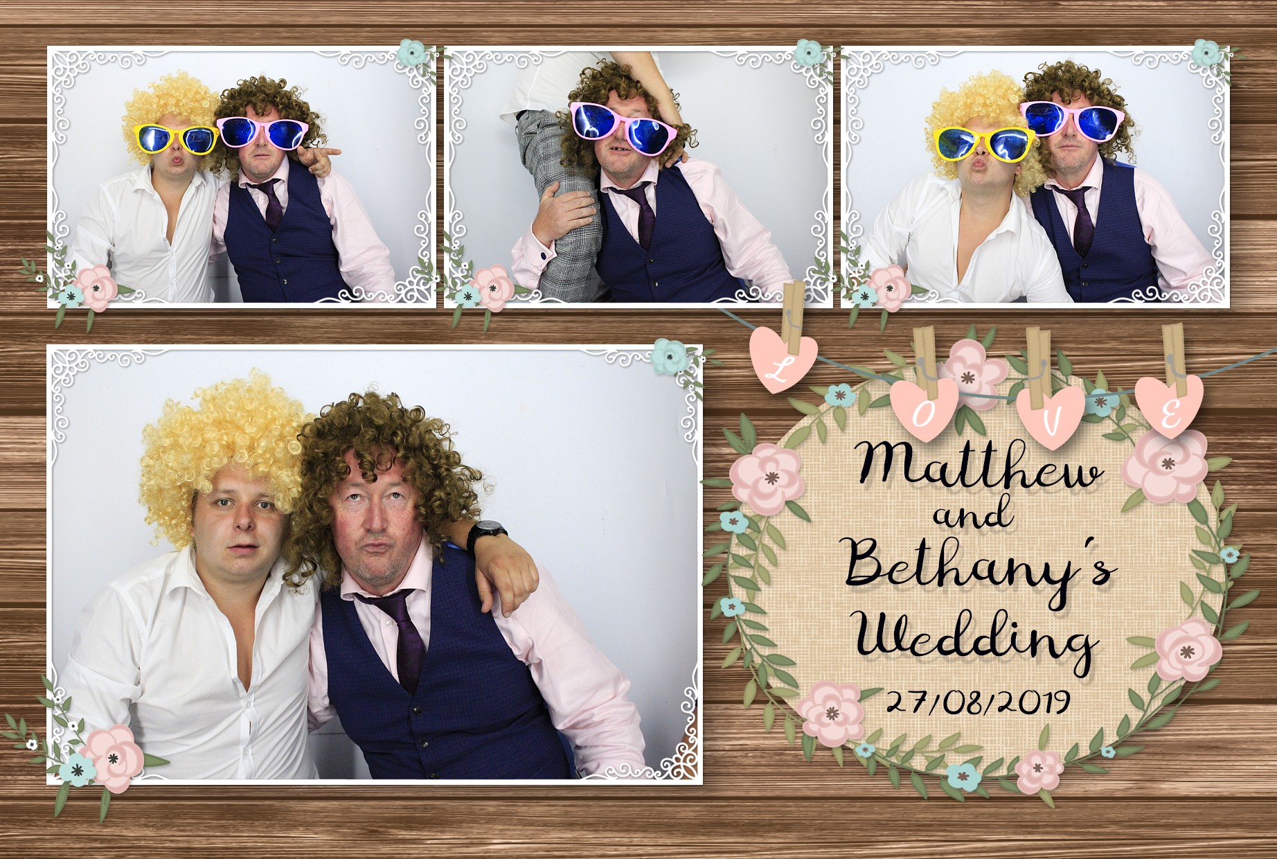 Matthew and Bethany’s Wedding | View more photos from the event at gallery.myphotoboothexperience.co.uk/u/MyPhotoBoothExperienceLtd/Matthew-and-Bethany’s-Wedding